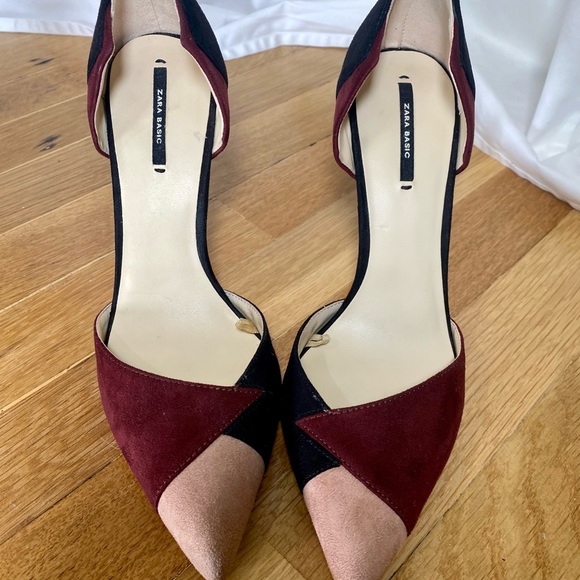 Zara colorblock heels - Picture 3 of 8